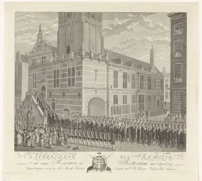 Rotterdamse regenten afgezet, 3 april 1787