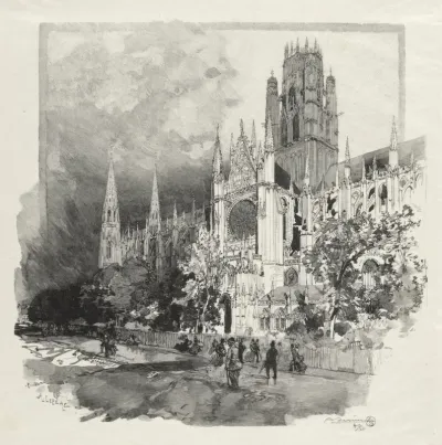 Rouen Illustré:  Eglise Saint Ouen