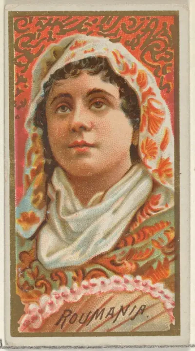 Roumania, from the Types of All Nations series (N24) for Allen & Ginter Cigarettes
