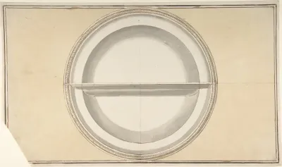 Round Vegetable Dish