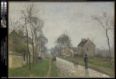 Route de Versailles, Louveciennes, Rain Effect