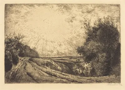 Route from La Houssoye, Crevecoeur-le-Grand (Route de La Houssoye, Crevecoeur)