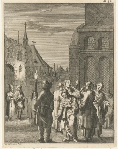 Rouwbetoon van vrouwen te Damascus waarbij ze elkaar het gezicht openkrabben