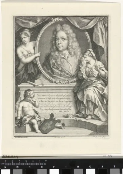 Rouwportret van Jakob Zeeus