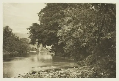 Rowsley Bridge, on the Derwent
