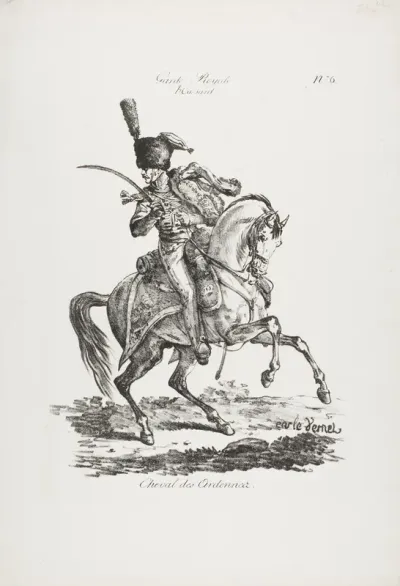 Royal Guard, Mounted Hussard and Horse No. 6