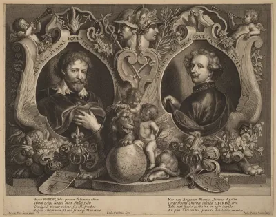 Rubens and van Dyck, a Double Portrait
