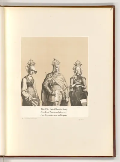 Rudolf I., Anna von Hohenburg, Agnes von Burgund
