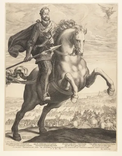 Rudolph II on Horseback