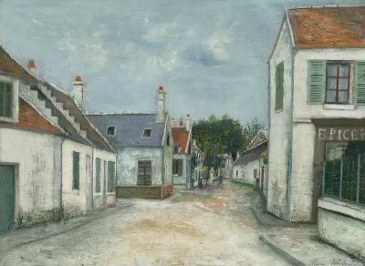 Rue à Compiègne (Oise)