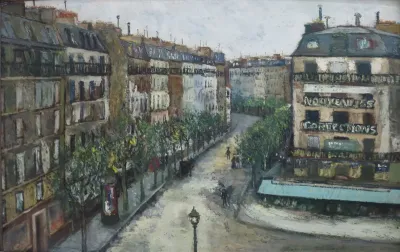 Rue Custine à Montmartre