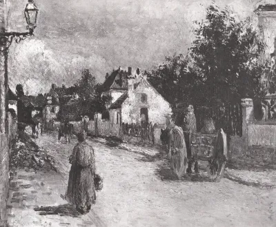Rue de l'Hermitage, Pontoise (1879)
