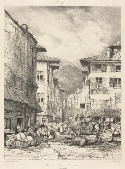 Rue des Gras à Clermont