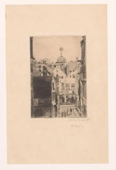 Rue du Bon-Secours à Bruxelles