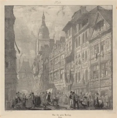 Rue du gros-horloge, Rouen
