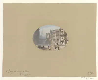 Rue Jeanne d'Arc te Rouen