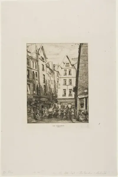 Rue Pirouette aux Halles, Paris