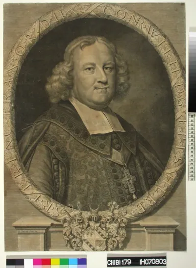 Ruhtinaspiispa Conrad Wilhelm von Würzburgin rintakunta