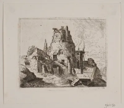 Ruin med tårn