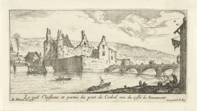 Ruïne en brug