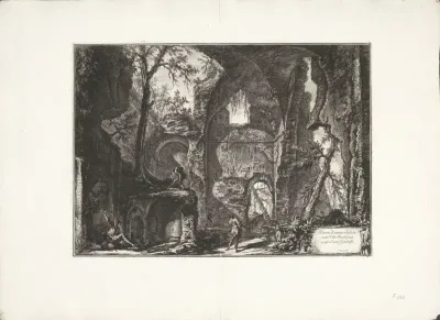 Ruïne in Villa Barberini