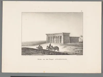 Ruine va nden tempel Antaéopolis