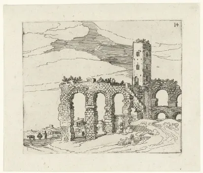 Ruïne van aquaduct