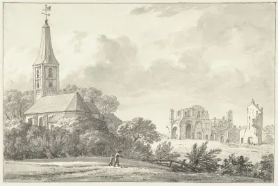 Ruïne van de Abdij te Rijnsburg