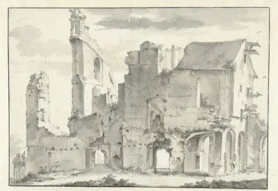 Ruïne van de abdij van Rijnsburg