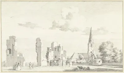 Ruïne van de abdij van Rijnsburg