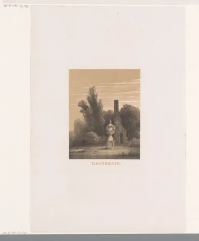 Ruïne van de kerk van Eik en Duinen