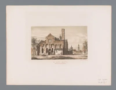 Ruïne van de Mariakerk in Utrecht