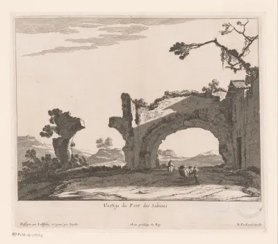 Ruïne van de Pont des Sabines