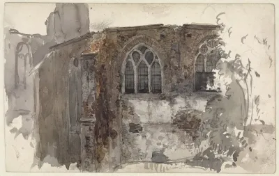 Ruïne van een kerk