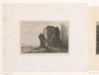 Ruïne van een toren te Aarschot