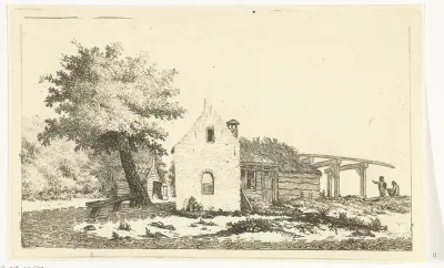 Ruïne van herberg het Molentje aan de Amstel
