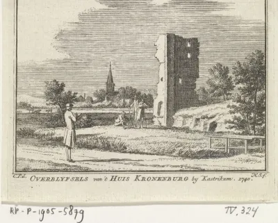 Ruïne van het Huis Kronenburg, Haarlem