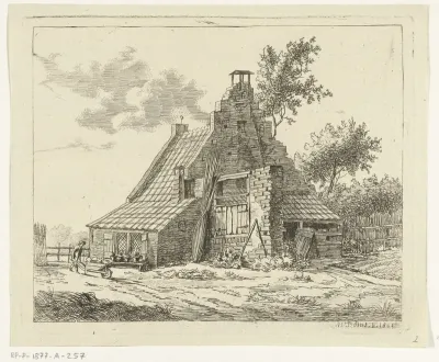 Ruïne van het huis Snaatburg te Maarssen