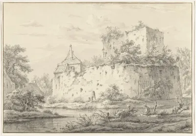 Ruïne van het Huis Tijlingen te Sassenheim
