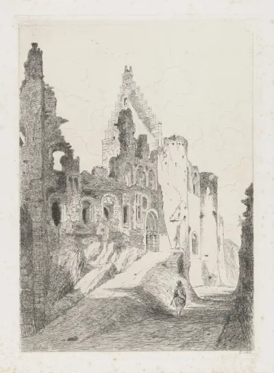 Ruïne van het kasteel Vianden