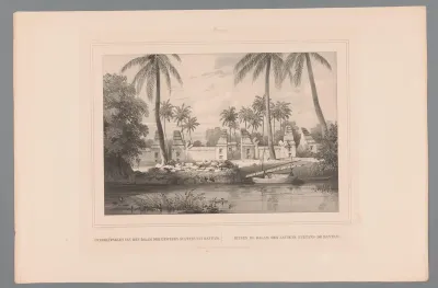 Ruïne van het paleis van de sultan van Bantam