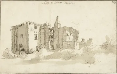 Ruïne van huis Brederode