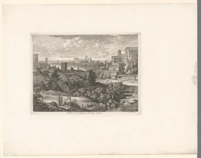 Ruïnelandschap van het oude Rome