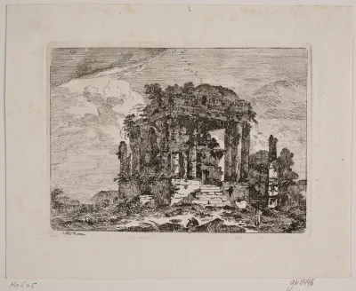 Ruiner af et mausoleum