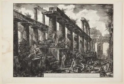 Ruinerne af Neptun-templets cella [...]