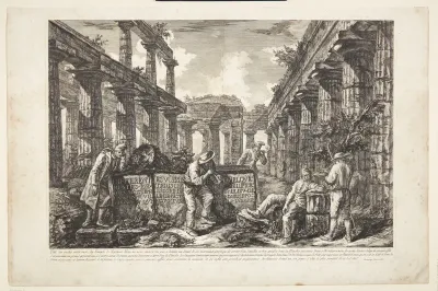 Ruinerne af Neptuntemplets indre [...]