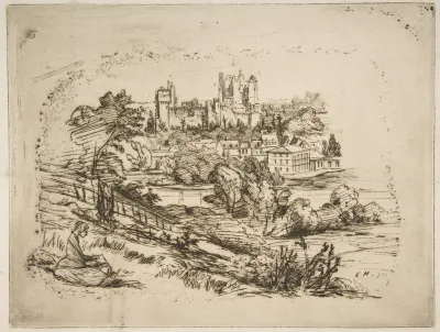 Ruines du Château de Pierrefonds (Ruins of the Château de Pierrefonds)