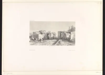 Ruïnes in het zonlicht