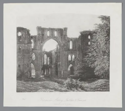 Ruïnes van de abdij van Rievaulx in Yorkshire