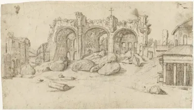 Ruïnes van de Basiliek van Maxentius en Constantijn, Rome